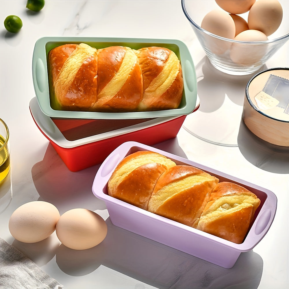 NonStick Silicone Loaf Pans for Easy Baking