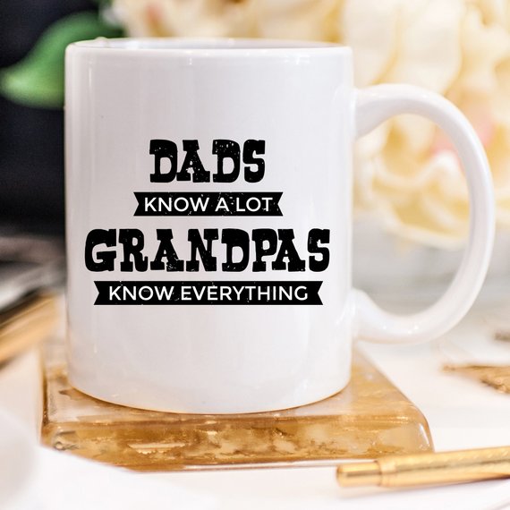 Grandfather Mug, Mug for Grandpa, Gift