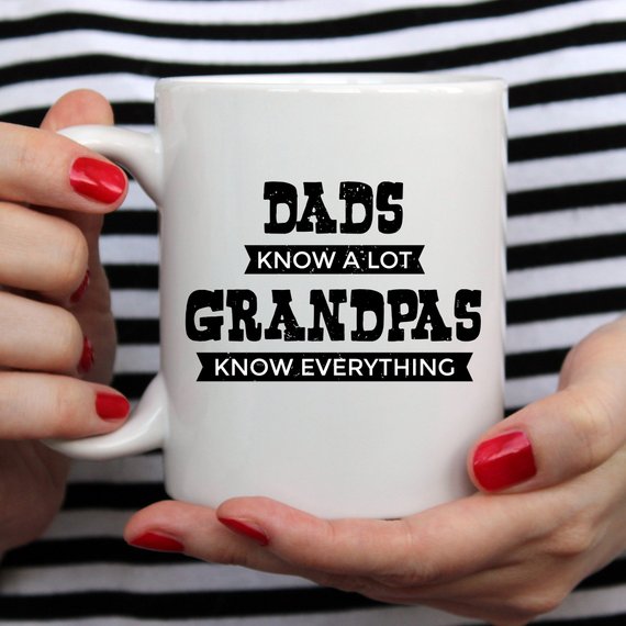 Grandfather Mug, Mug for Grandpa, Gift