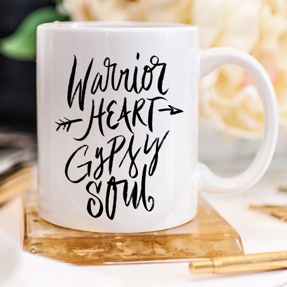 Gypsy Soul Coffee Mug, Travel Gifts, Wanderlust