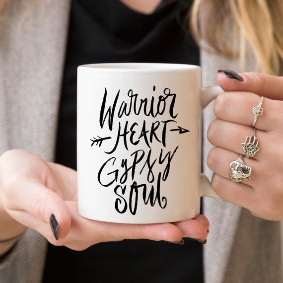 Gypsy Soul Coffee Mug, Travel Gifts, Wanderlust